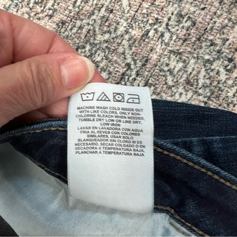 Lee Riders Bootcut Jeans Womens 16 Long Mid Rise Stretch - Picture 14 of 14
